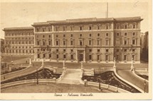 Il Viminale in una cartolina del 1948 